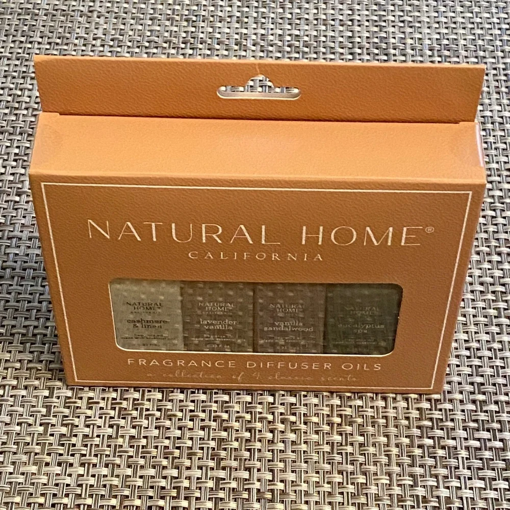 Natural Home California Fragrance Diffuser Oils 4 Pack